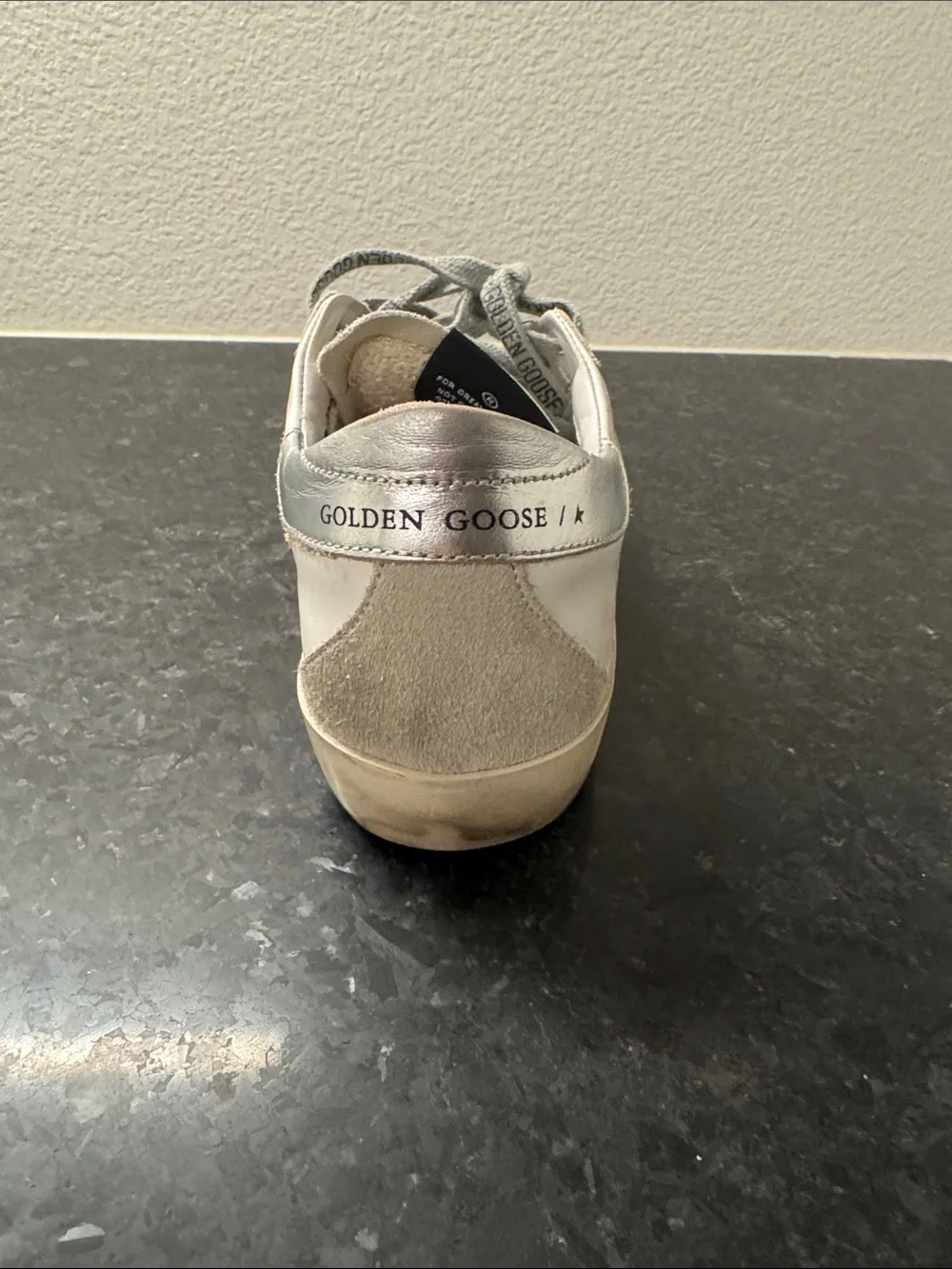 Golden Goose Super-Star Sneakers with Swarovski crystals private edition